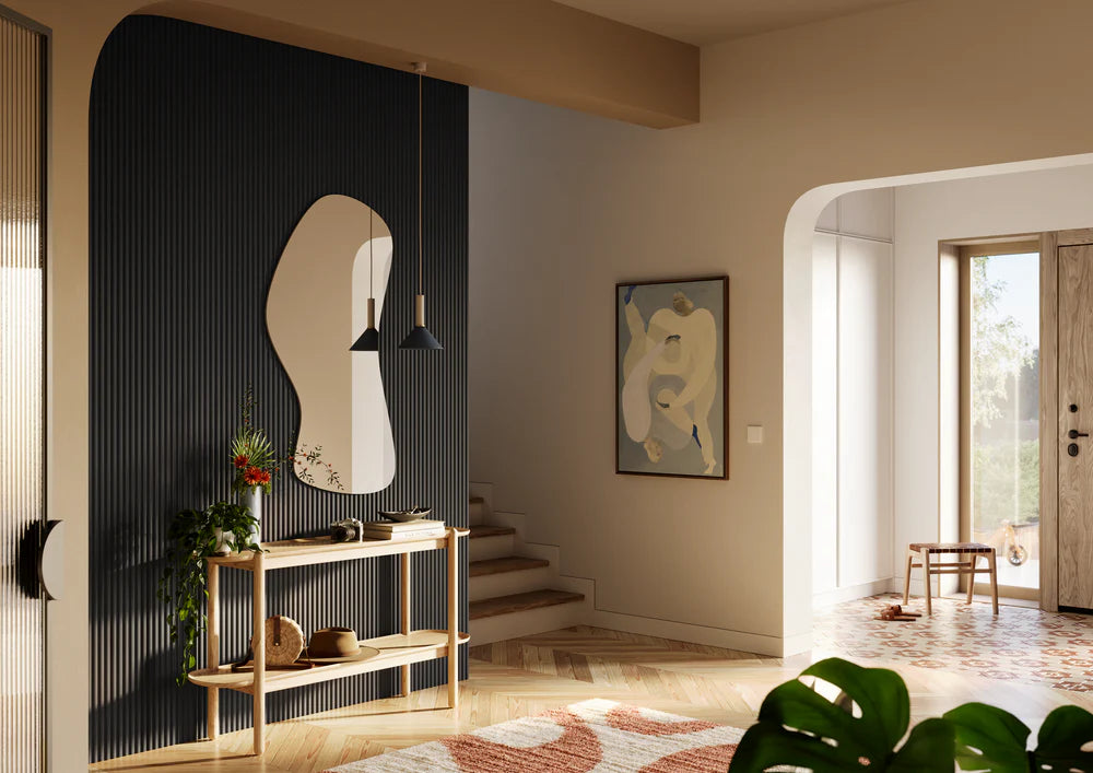 Mikropaneļi Vikot 275/12 cm melns