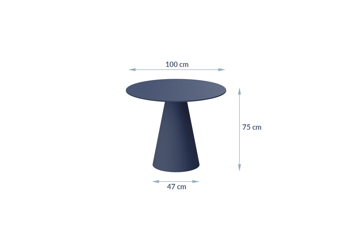Galds Pinola 75/100/100 cm kašmirs - N1 Home