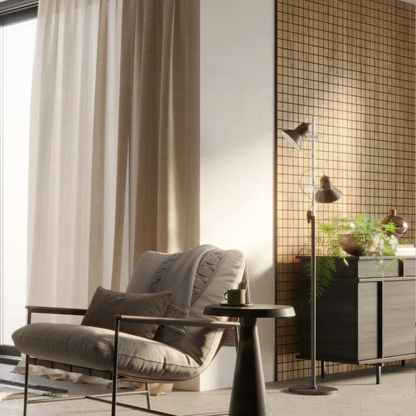 Frēzētais panelis Bira 60/275 cm Amerikāņu valrieksts