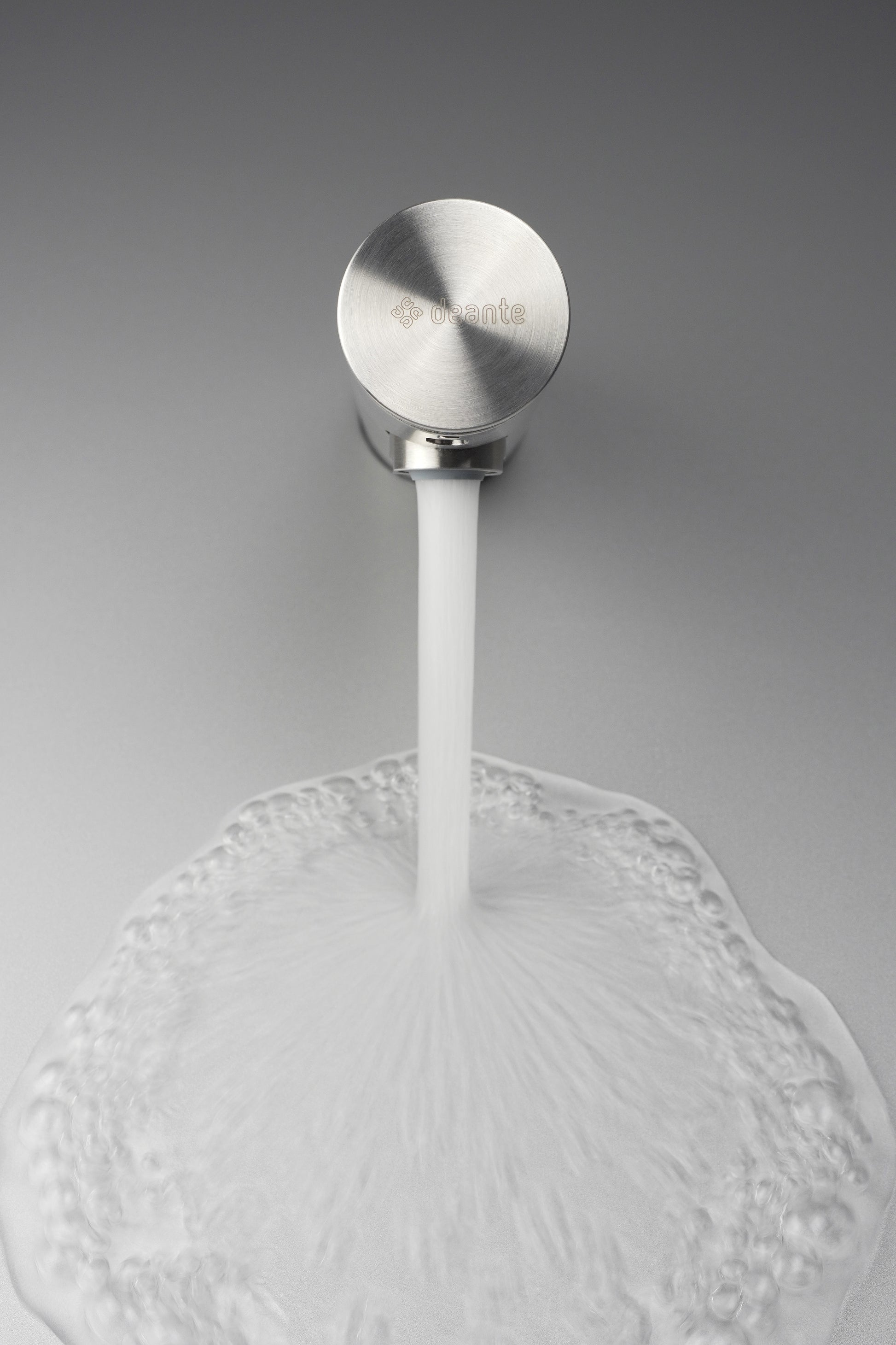 Izlietnes jaucējkrāns, bezkontakta, bez temperatūras regulēšanas - 230/6V Sense 205 mm pulēts tērauds - N1 Home