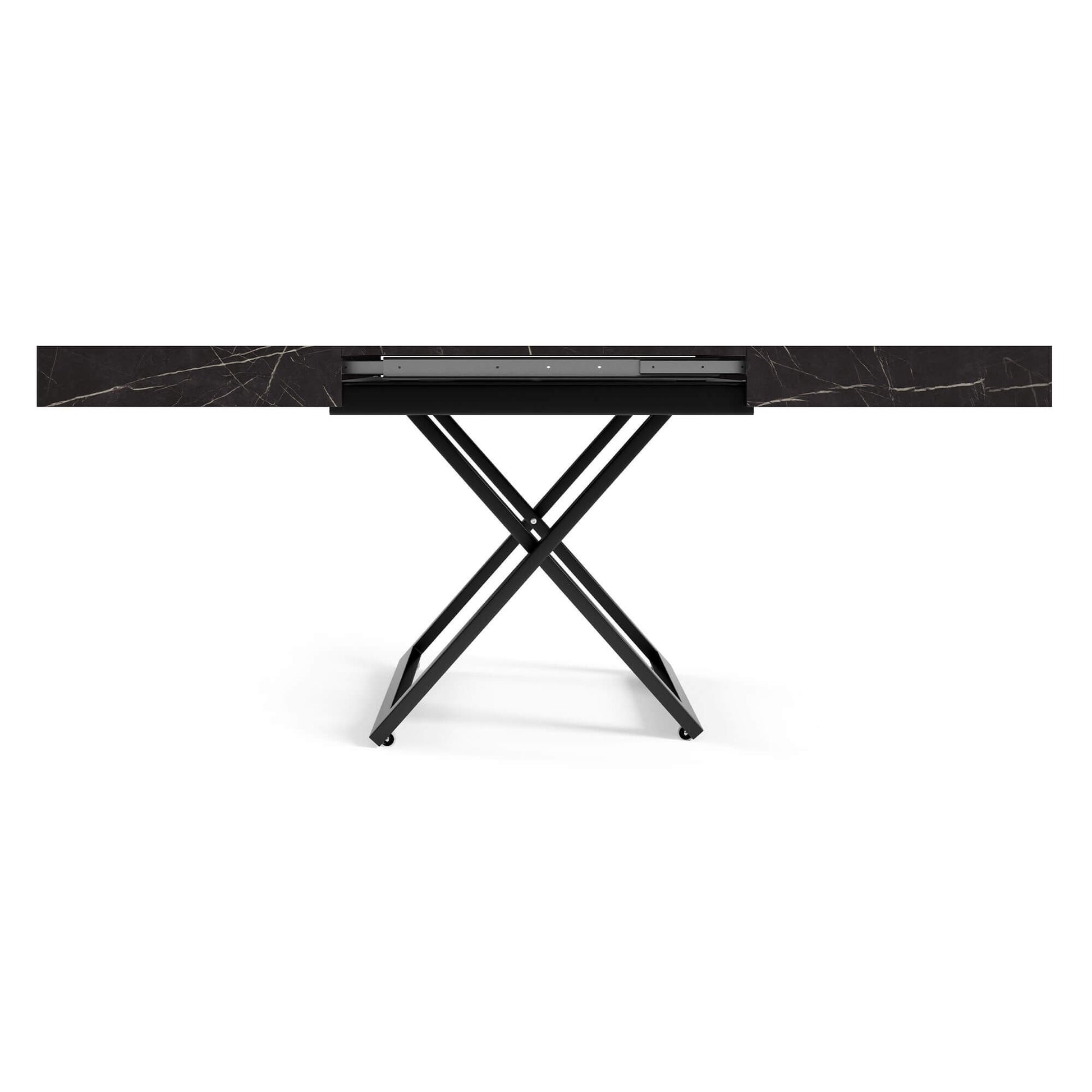 Galds Tiks U 27-80/120-200/80 cm dabīgs Halifax ozols - N1 Home