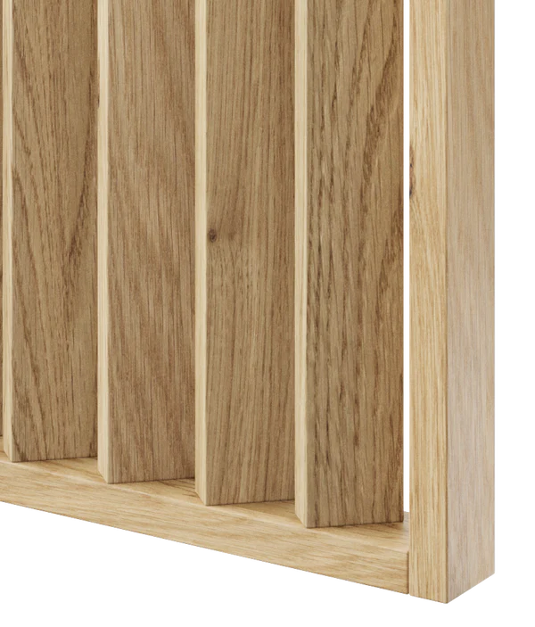 Starpsiena ar pamatni Glosa 99/200 cm ozols