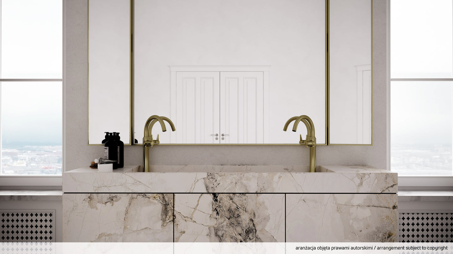 Izlietnes maisītājs, augsts Temisto 227 mm nero - N1 Home