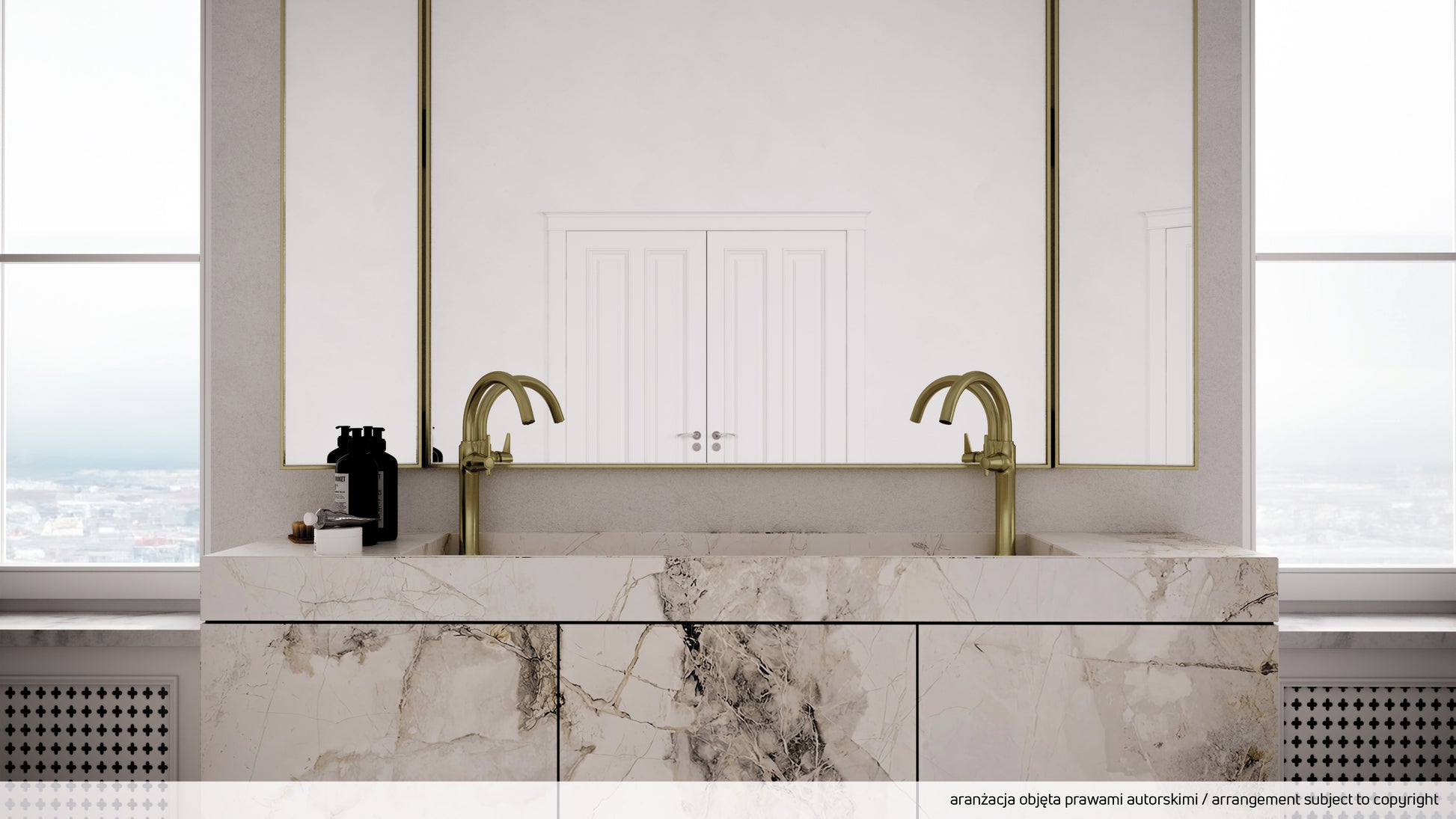 Izlietnes maisītājs, augsts Temisto 227 mm nero - N1 Home