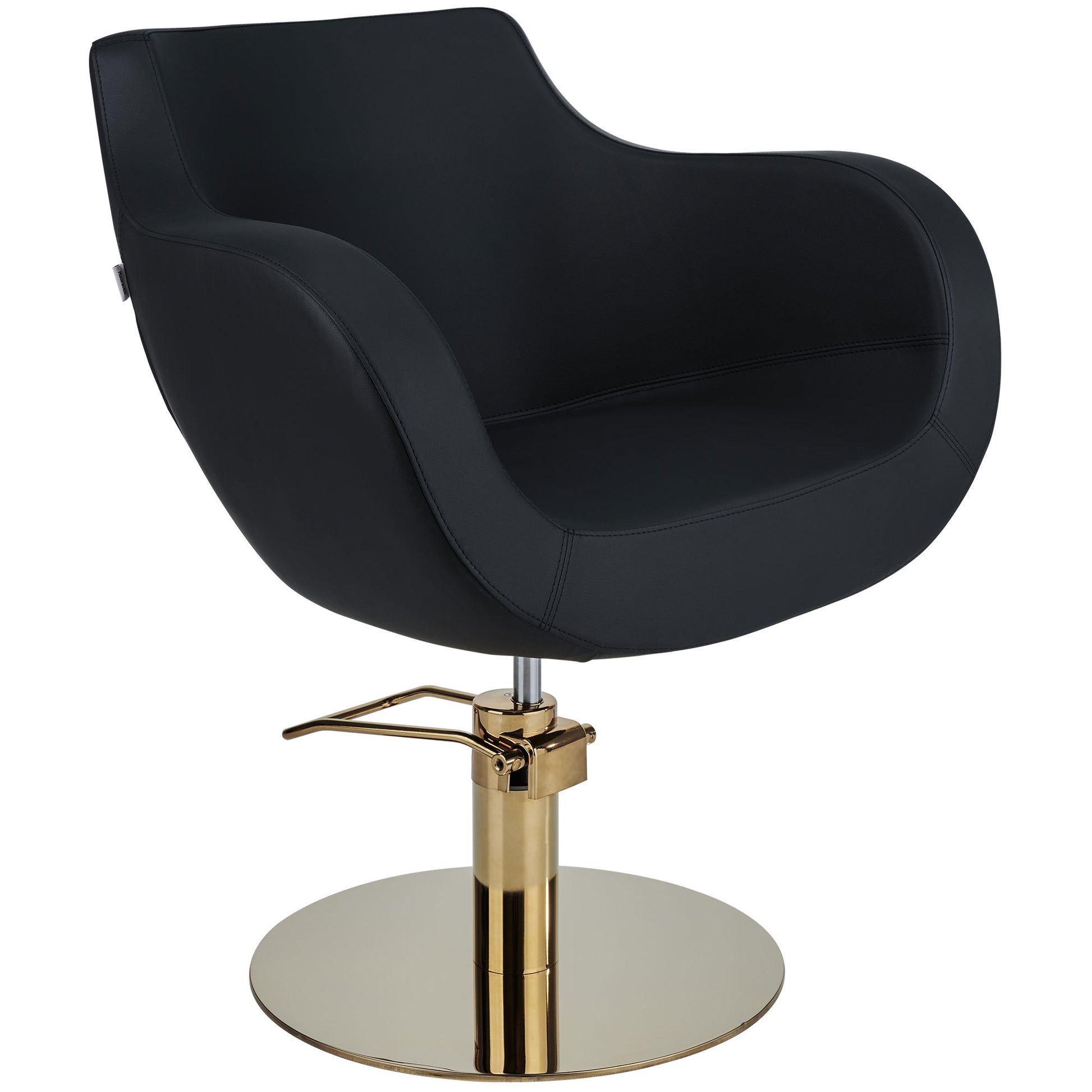 Frizētavas krēsls Thom 60/70/48 cm melns - N1 Home