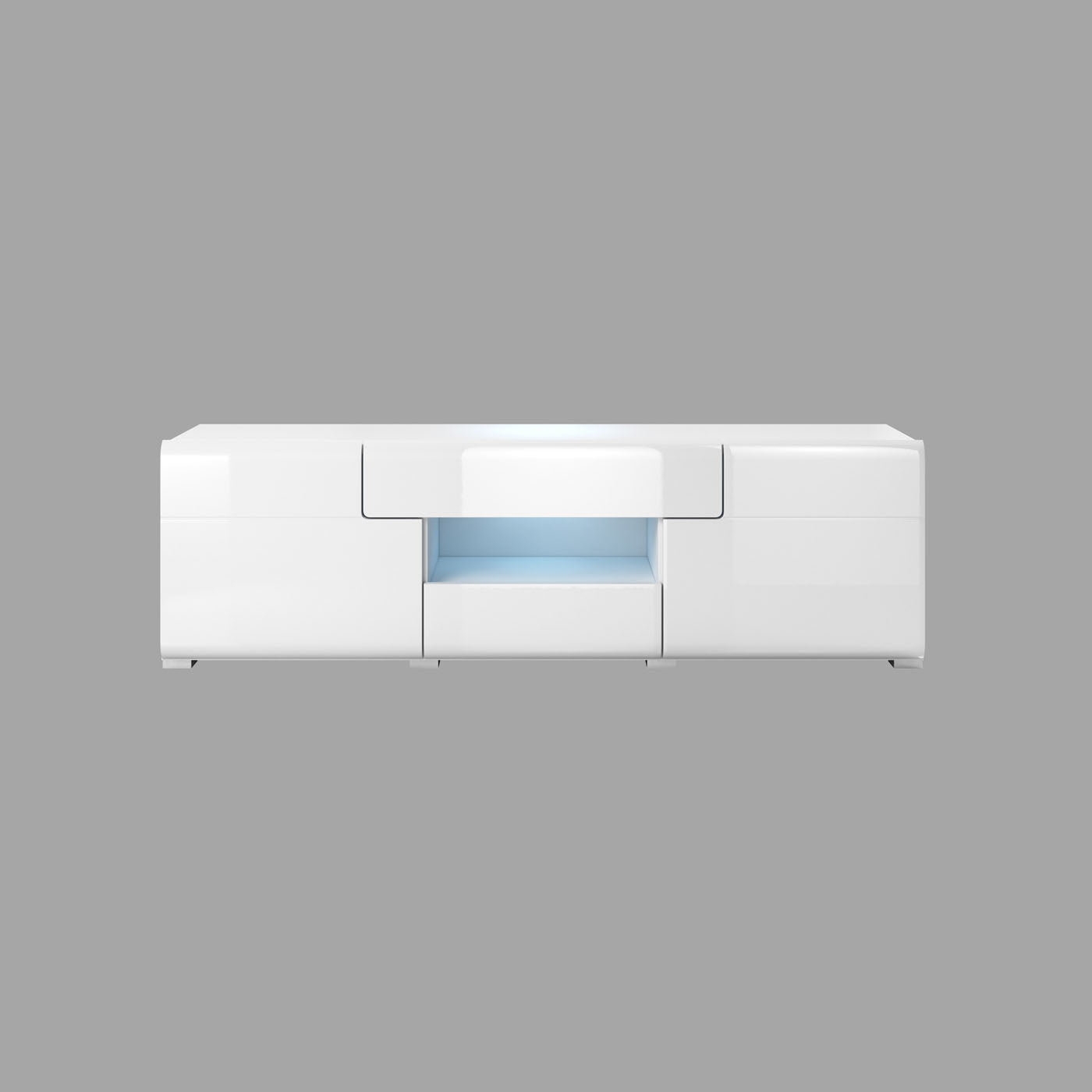 TV skapis Tola 159/39/47 cm balts - N1 Home