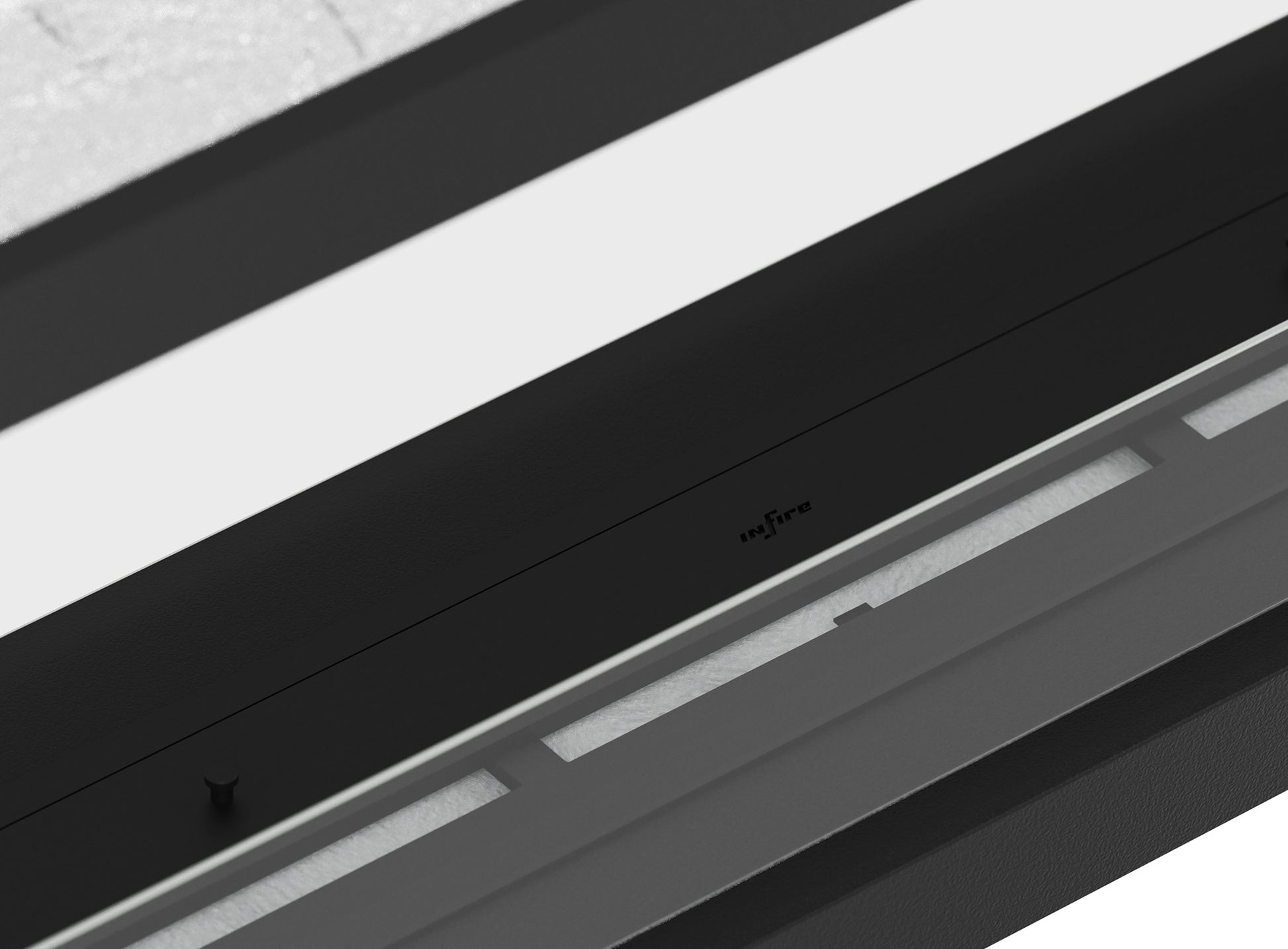 Biokamīns Insi U 2 100/50/30; 120/50/30 cm melns - N1 Home