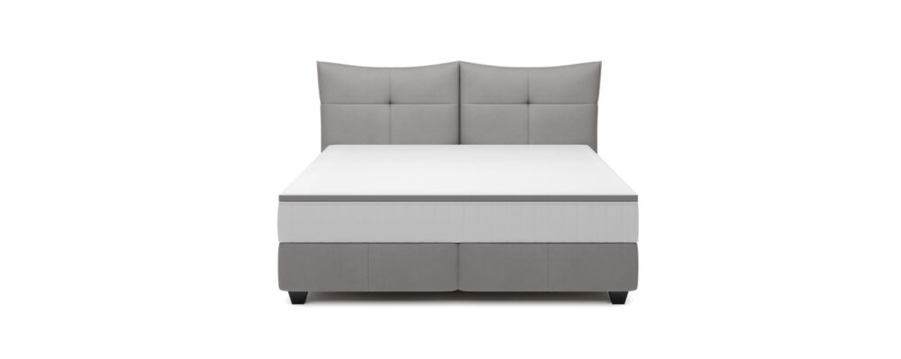Gulta Cadi 140/160/180 x 200 cm pelēks - N1 Home