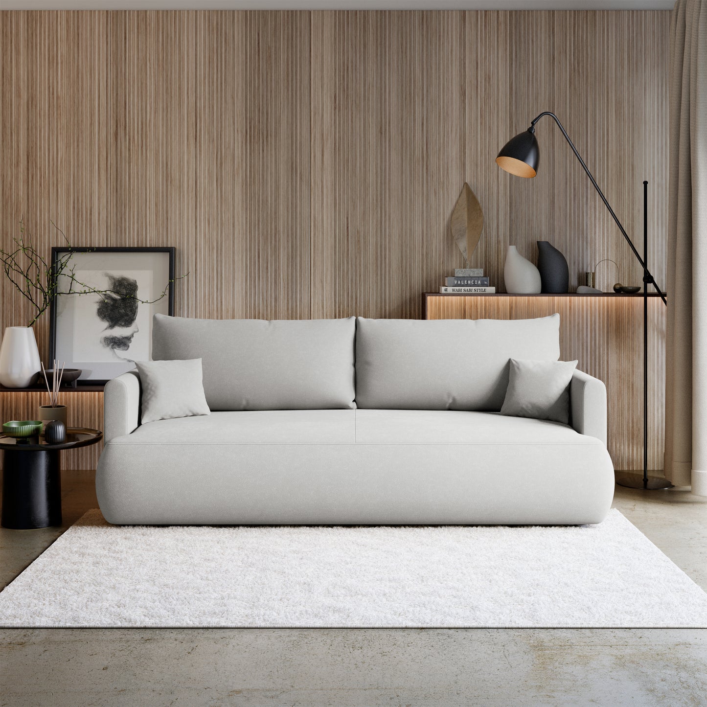 Dīvāns Ovors 226/90/97 cm Storm 82 - N1 Home