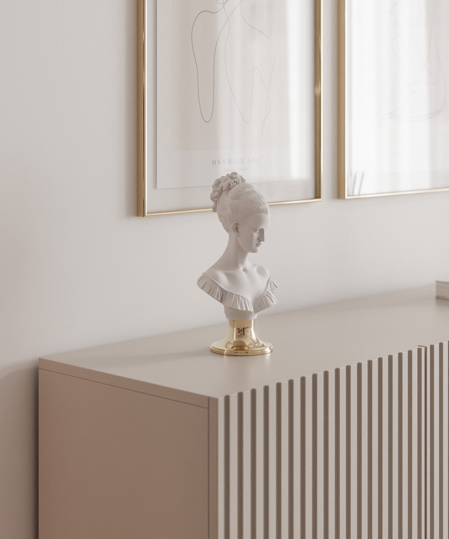 Kumode Linas 138/78/35 cm kašmirs