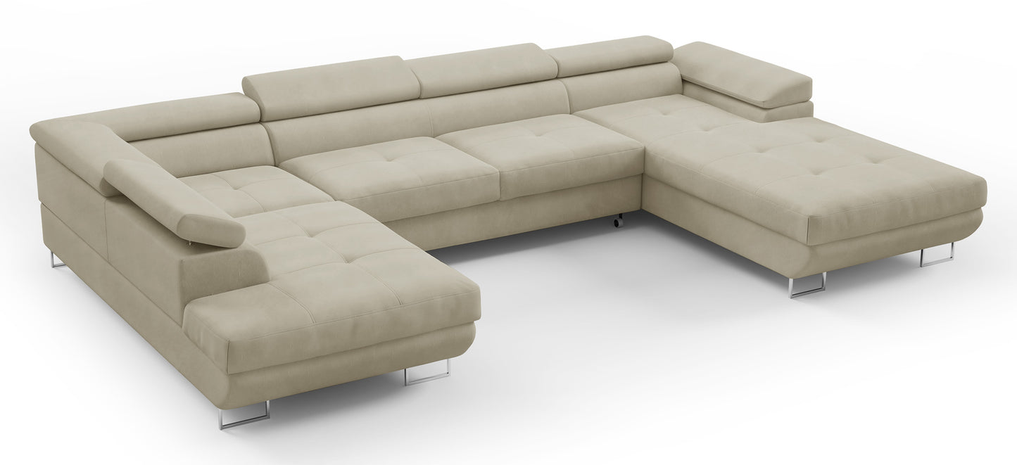 Dīvāns Nola 345/90/205 cm Gerra 80 - N1 Home