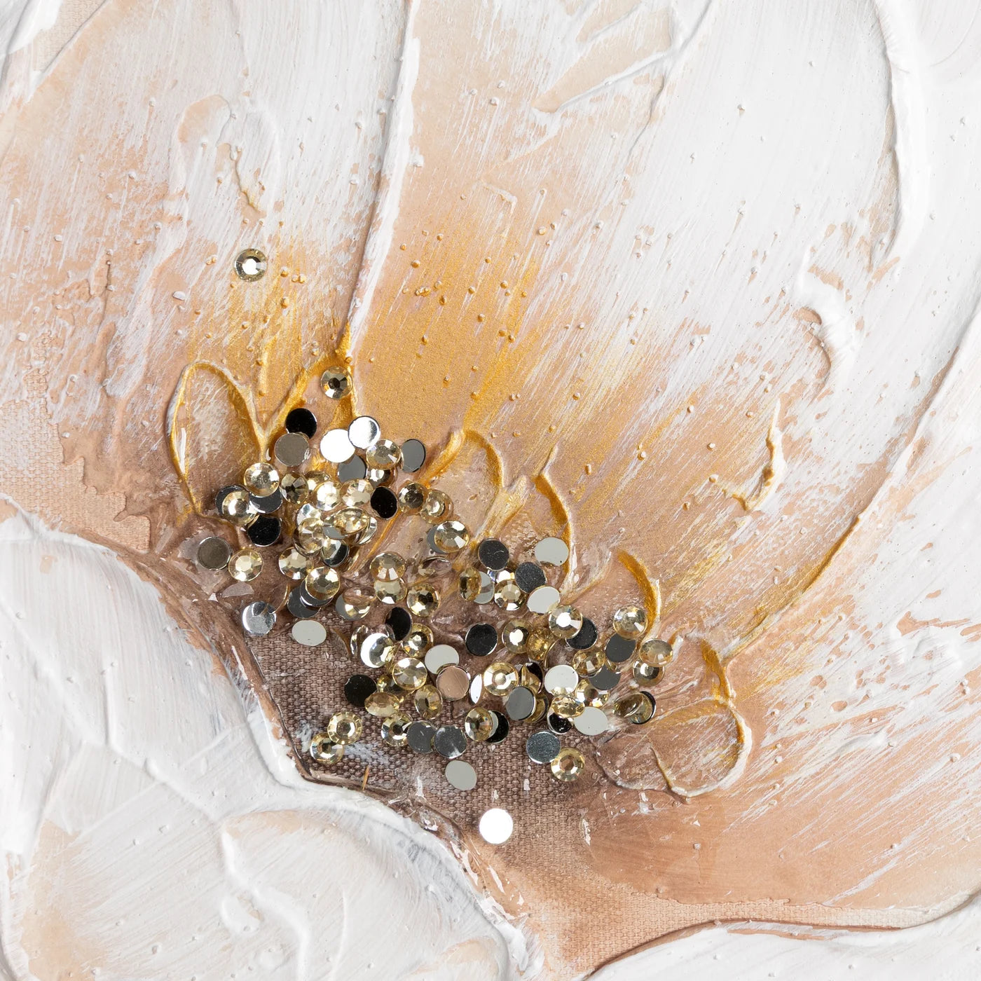 Glezna Flower 60/60 cm balts - N1 Home