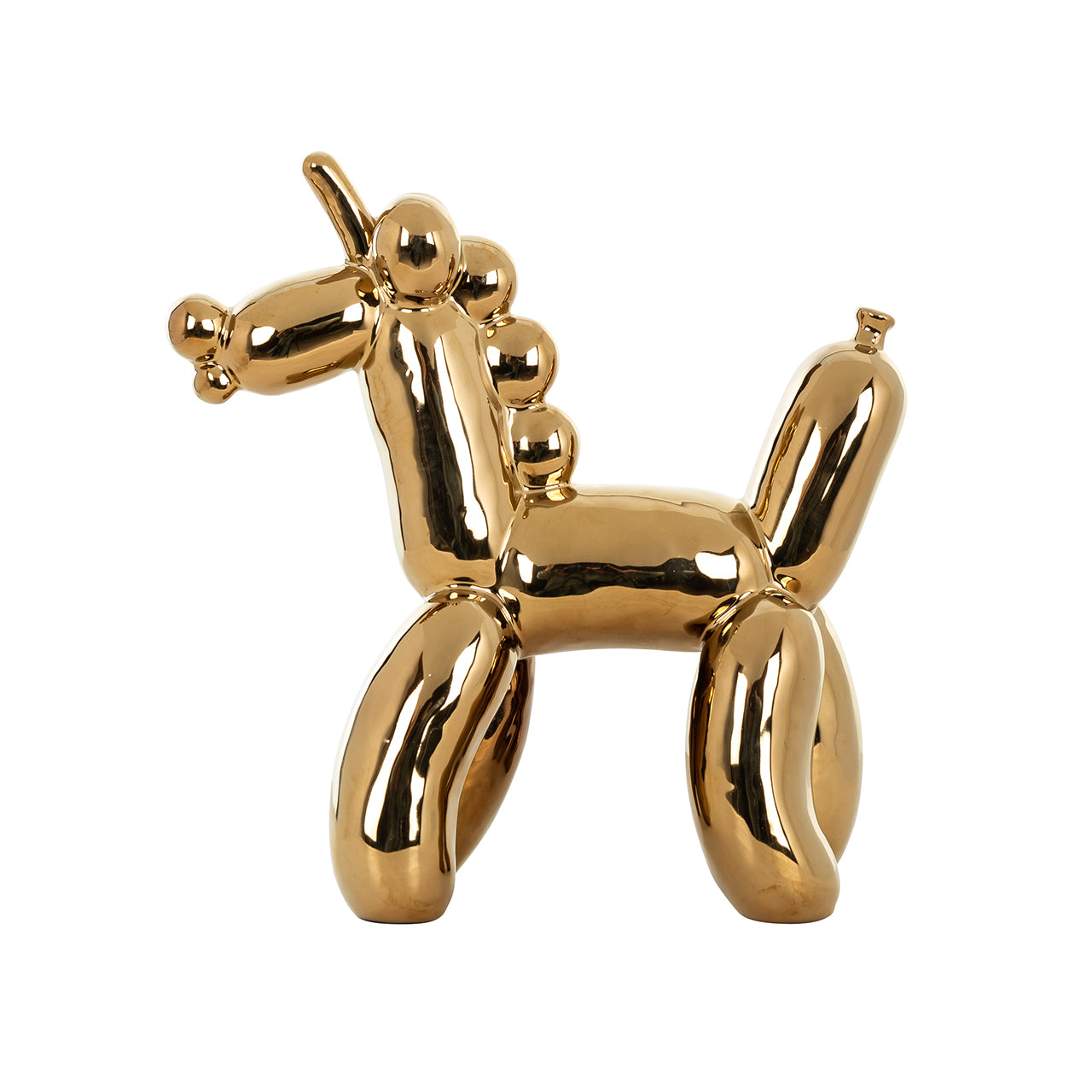 Dekoratīvs priekšmets Richmond Interiors Balloonicorn 22/21/7 cm zelts - N1 Home