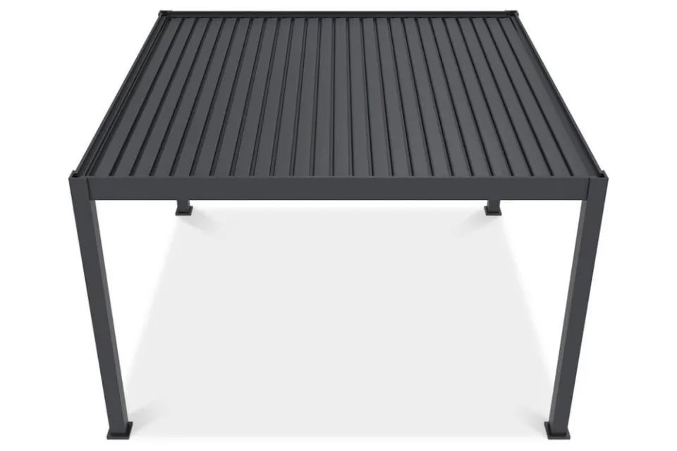 Pergola tarasowa Dele PRO Automātiskā 4x4 + LED antracīts - N1 Home