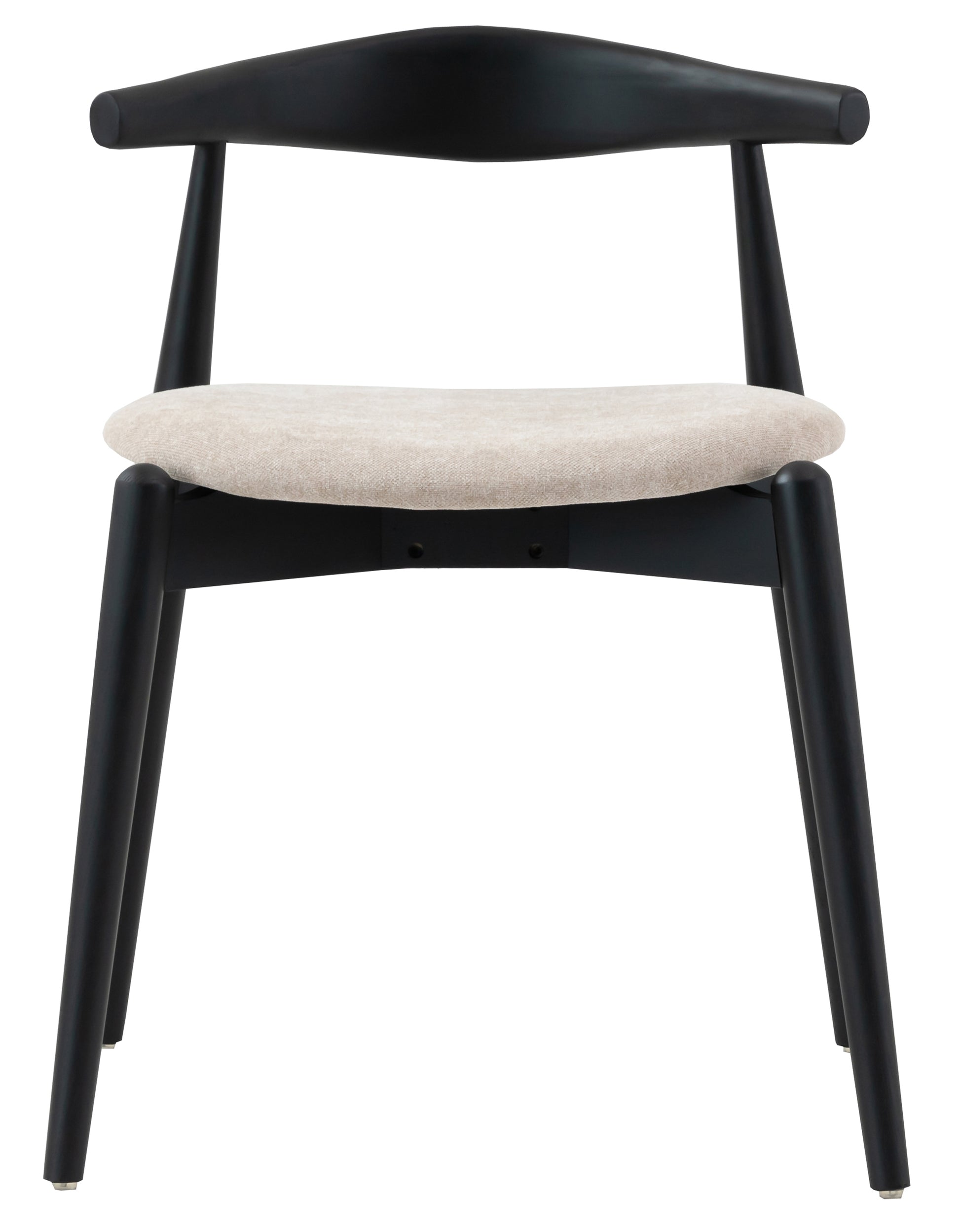 Krēsls Dine 72/50/56 cm bēšs/melns - N1 Home