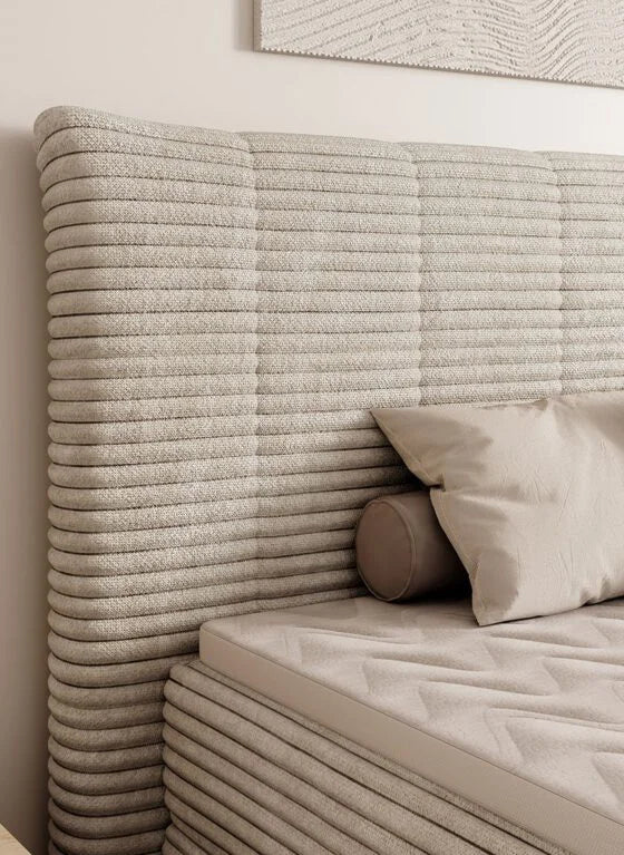 Gulta Amba 40/160/180 x 200 cm krēms - N1 Home