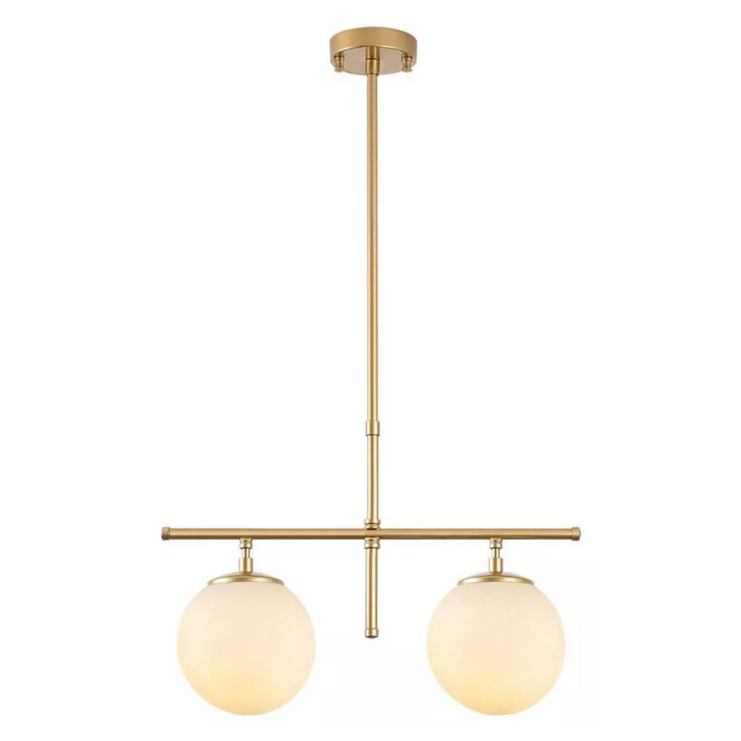 CESBLUN Zelta piekaramā lampa ar baltiem toņiem - N1 Home