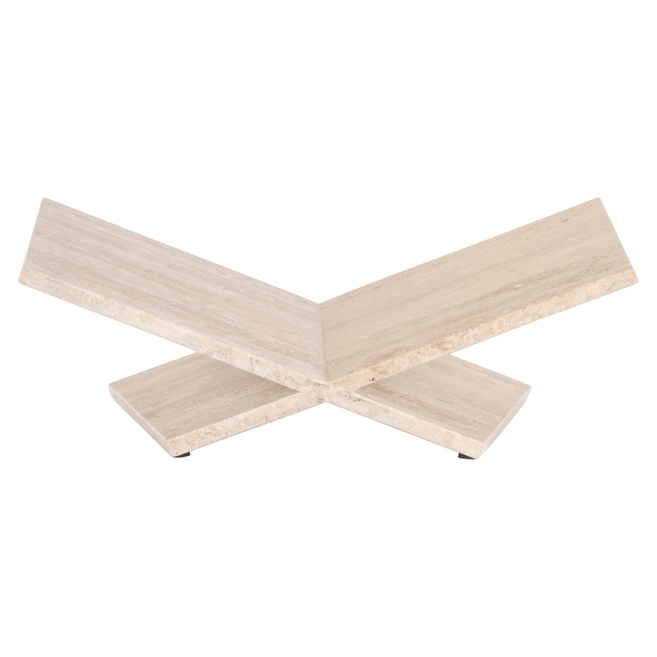 Grāmatu stendi Belice Richmond Interiors 18/48/25,5 cm bēšs - N1 Home