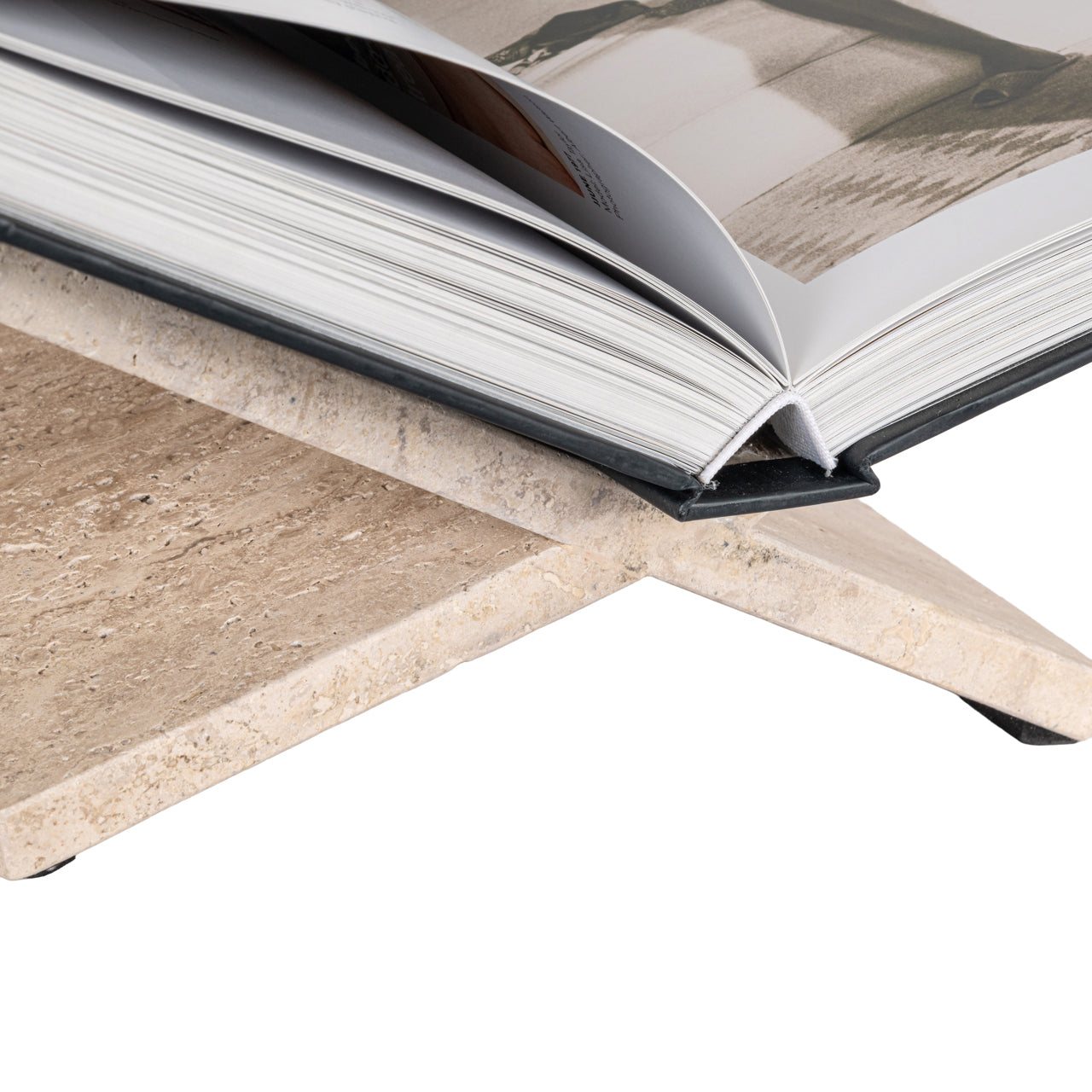 Grāmatu stendi Belice Richmond Interiors 18/48/25,5 cm bēšs - N1 Home