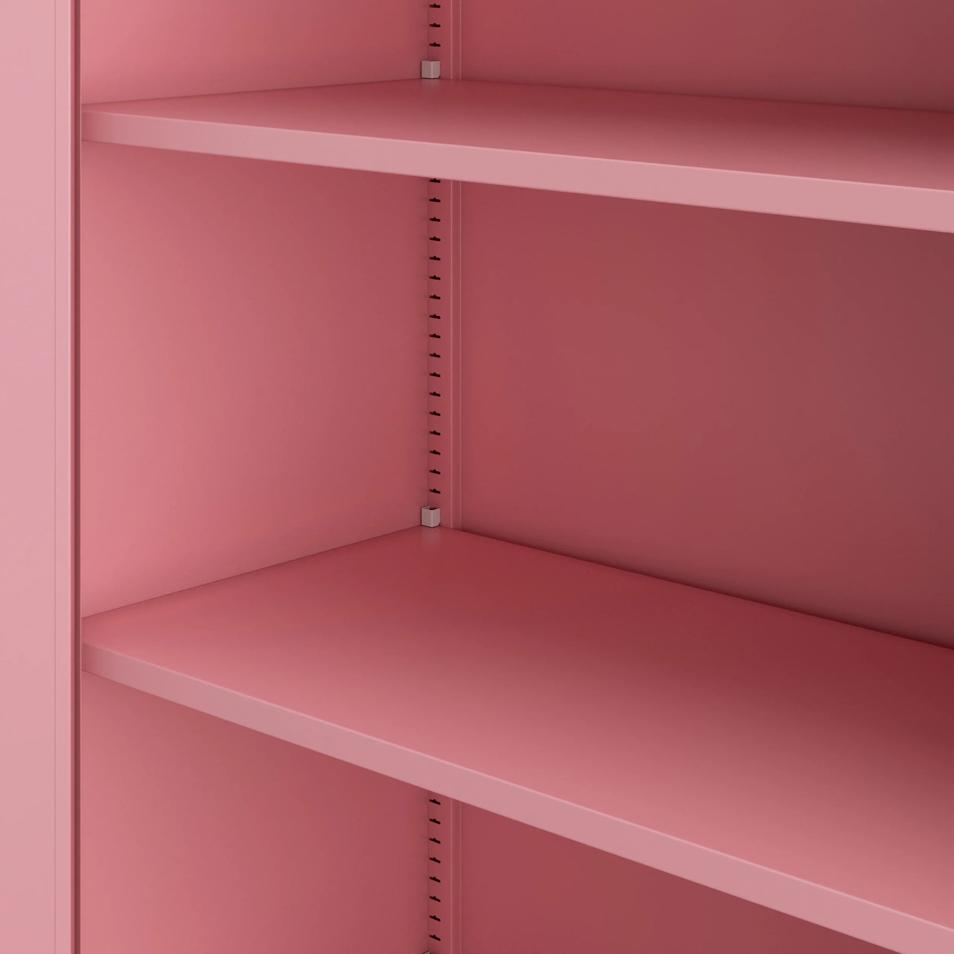 Slēdzams metāla skapis Bat 93/90/40 cm rozā - N1 Home