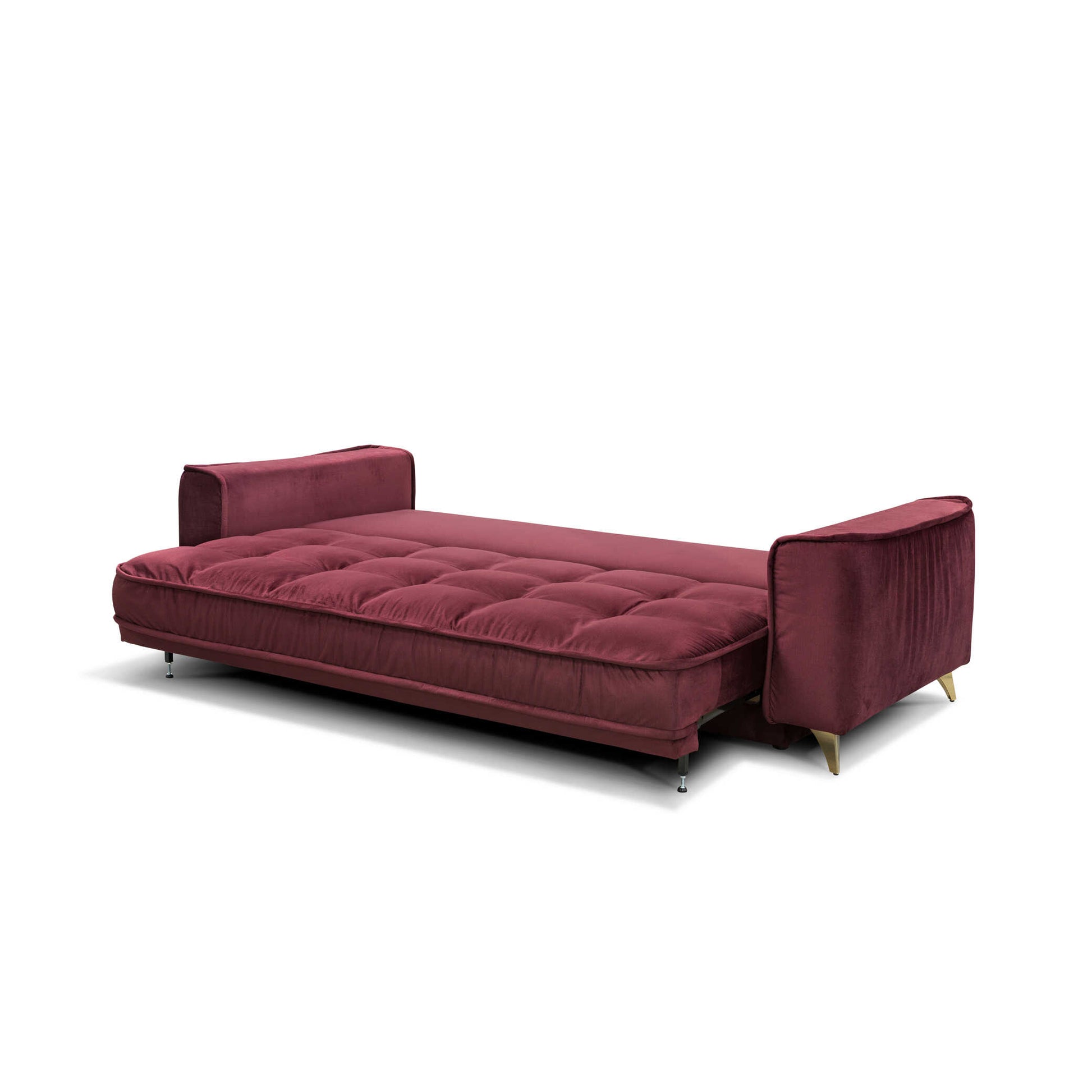 Dīvāns Belavio Befame 248/108/92 cm bordo - N1 Home