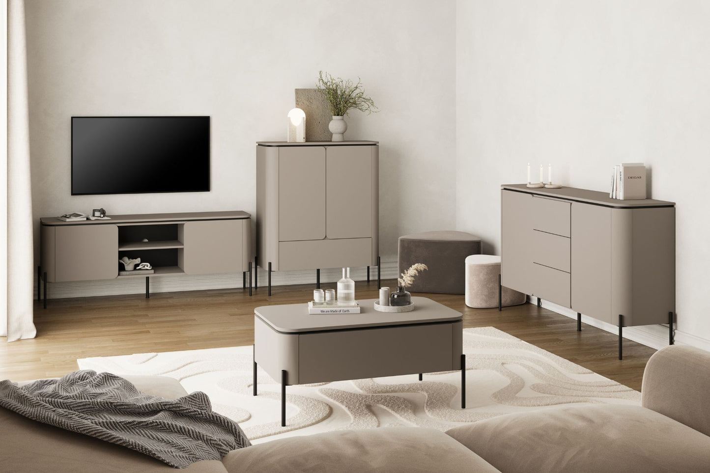 Kumode Beltas 98/60/123 cm congo - N1 Home