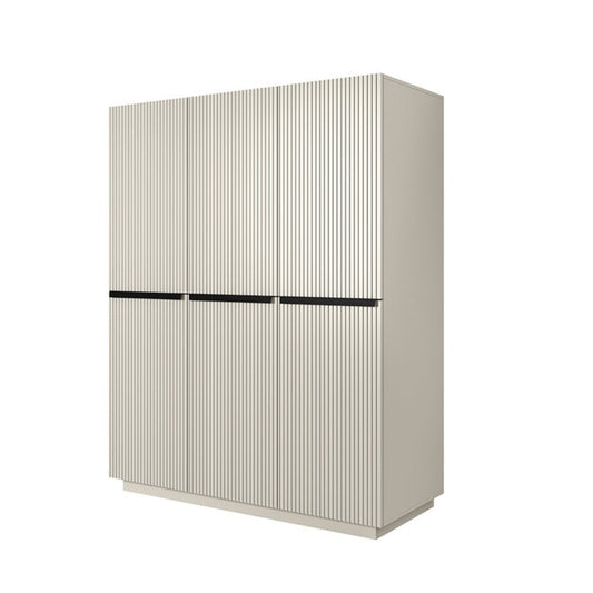 Skapis AUSTIN melns 150/207/62 kašmirs - N1 Home