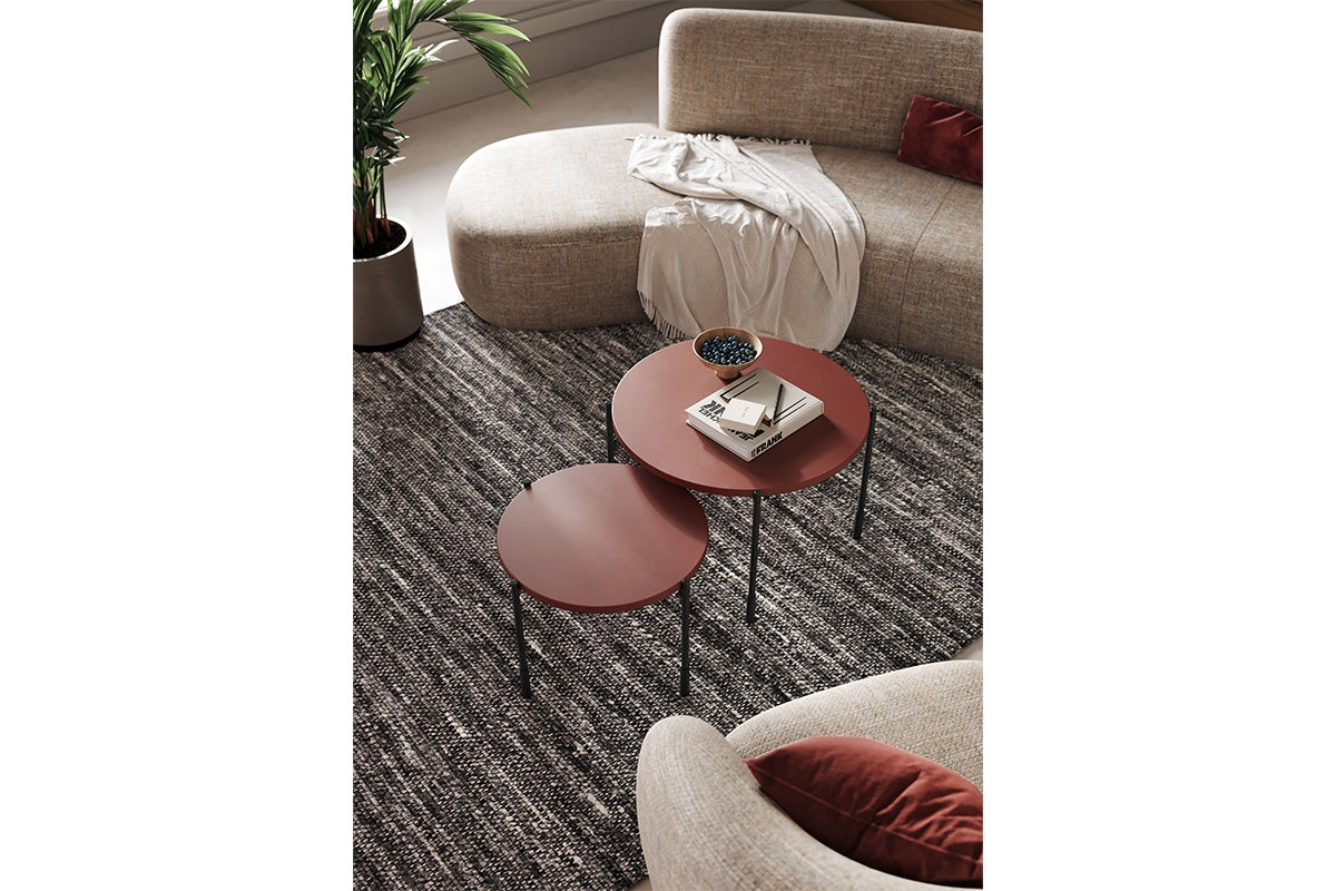 Kafijas galdiņš BARI 49/40/49 terrakota - N1 Home