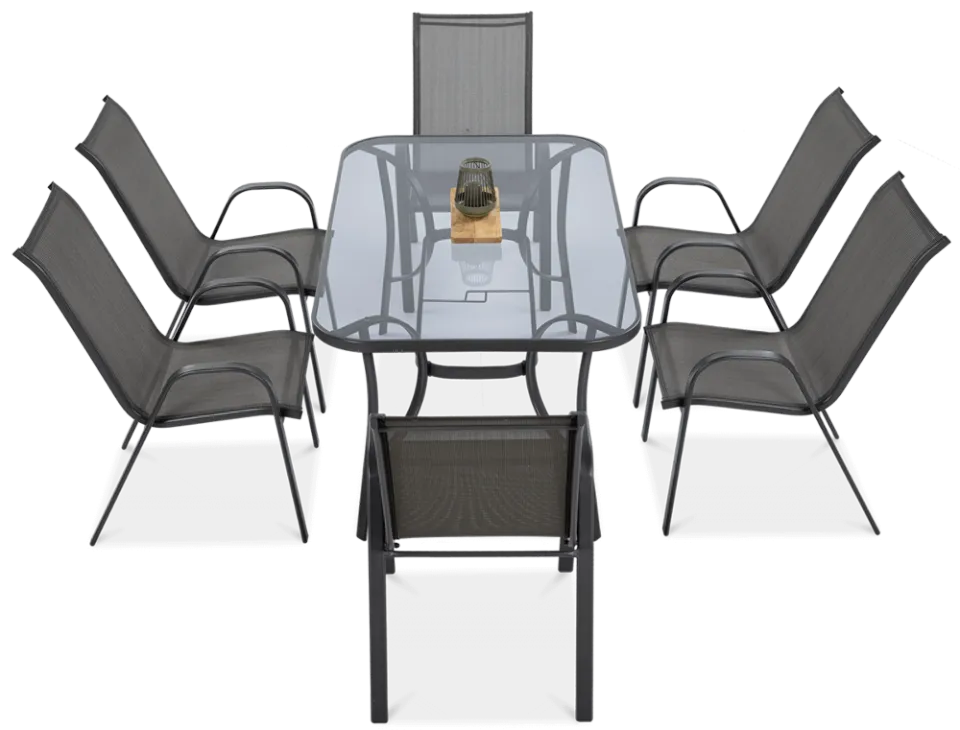 Dārza mēbeles Bologs pelēks - N1 Home