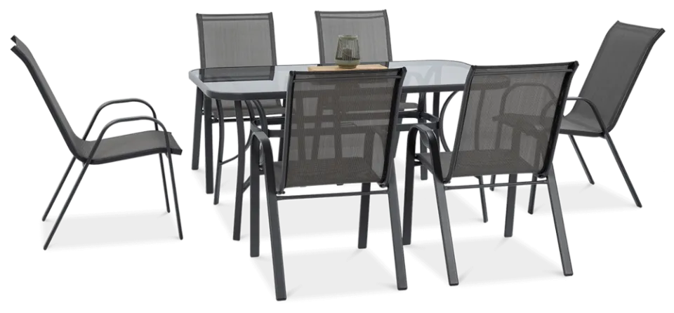 Dārza mēbeles Bologs pelēks - N1 Home