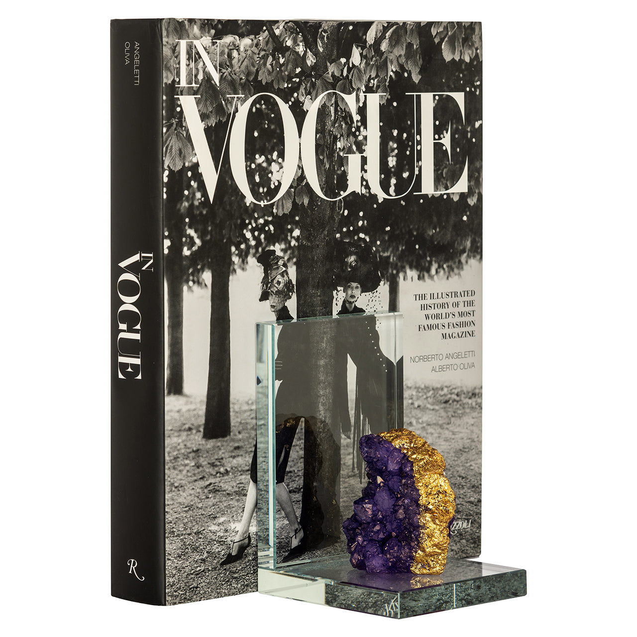 Grāmatu stendi Agate Richmond Interiors 15/22/10 cm ahāts - N1 Home