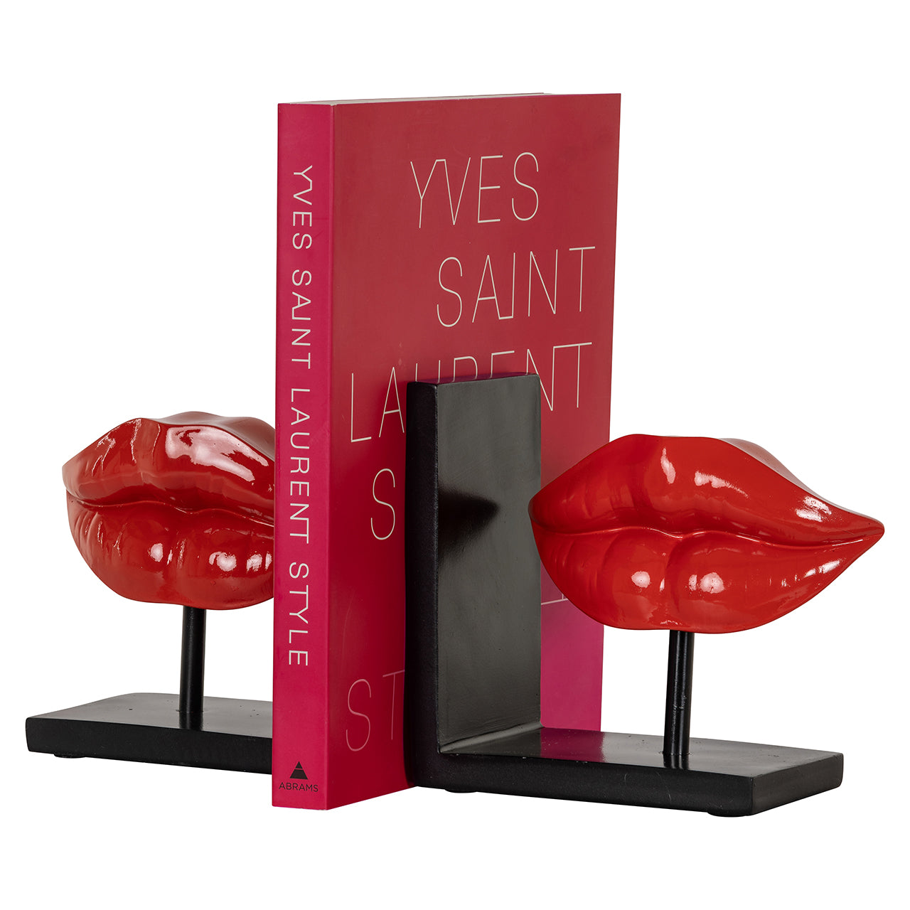 Grāmatu stendi Xia Richmond Interiors 15/30/8 cm melns/sarkans - N1 Home