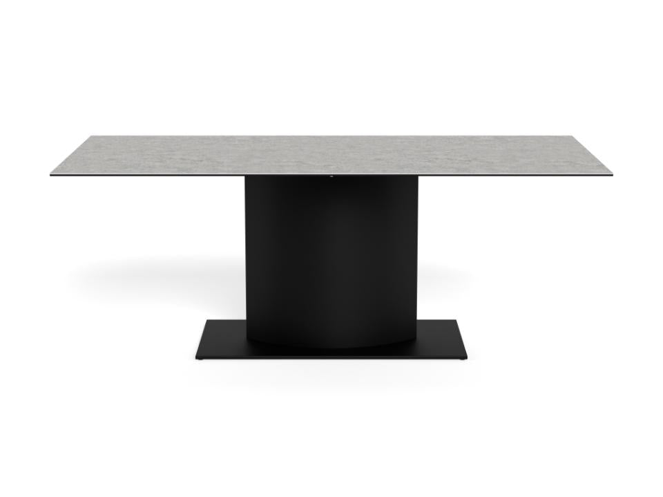 Galds Marba 200/100/75 cm pelēka Anista keramika