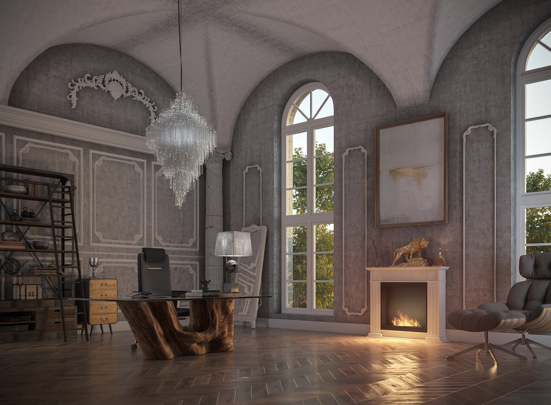 Boikamīns Inport 1 115/100/25 cm balts - N1 Home