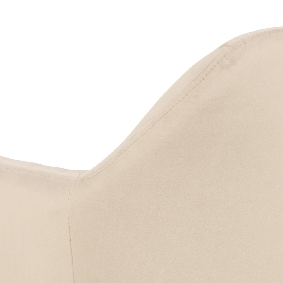 Krēsls Emil 57/61/83 cm smiltis/melns - N1 Home