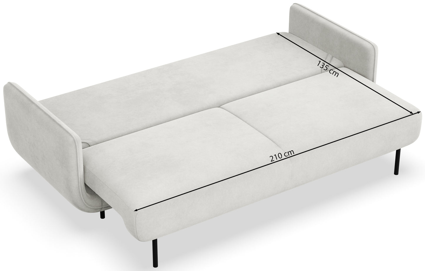 Dīvāns Oplar 236/95/96 cm Polo 873