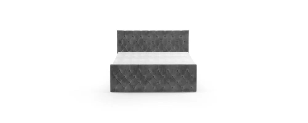 Gulta Charl 140/160/180 cm tumši pelēks - N1 Home