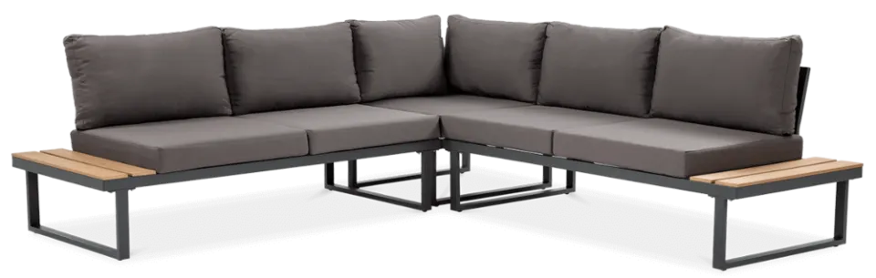 Dārza komplekts Emers tumši pelēks - N1 Home