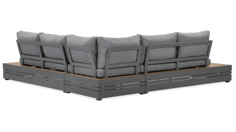 Dārza komplekts Marvi tumši pelēks - N1 Home