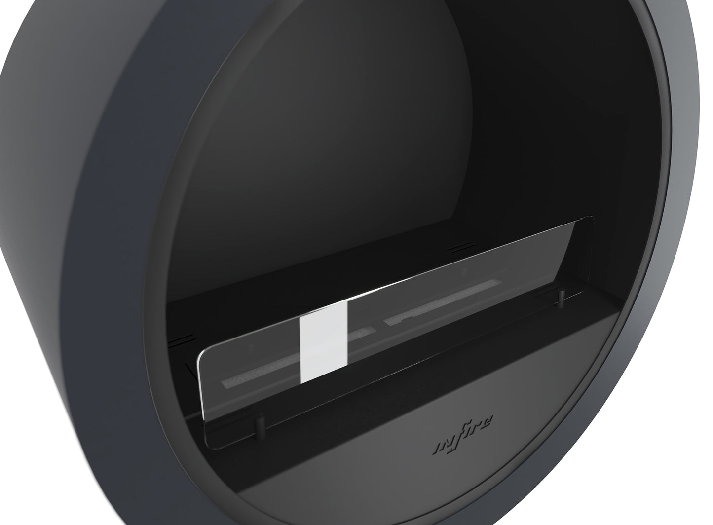 Biokamīns Incyrk 70/35/150 cm melns - N1 Home