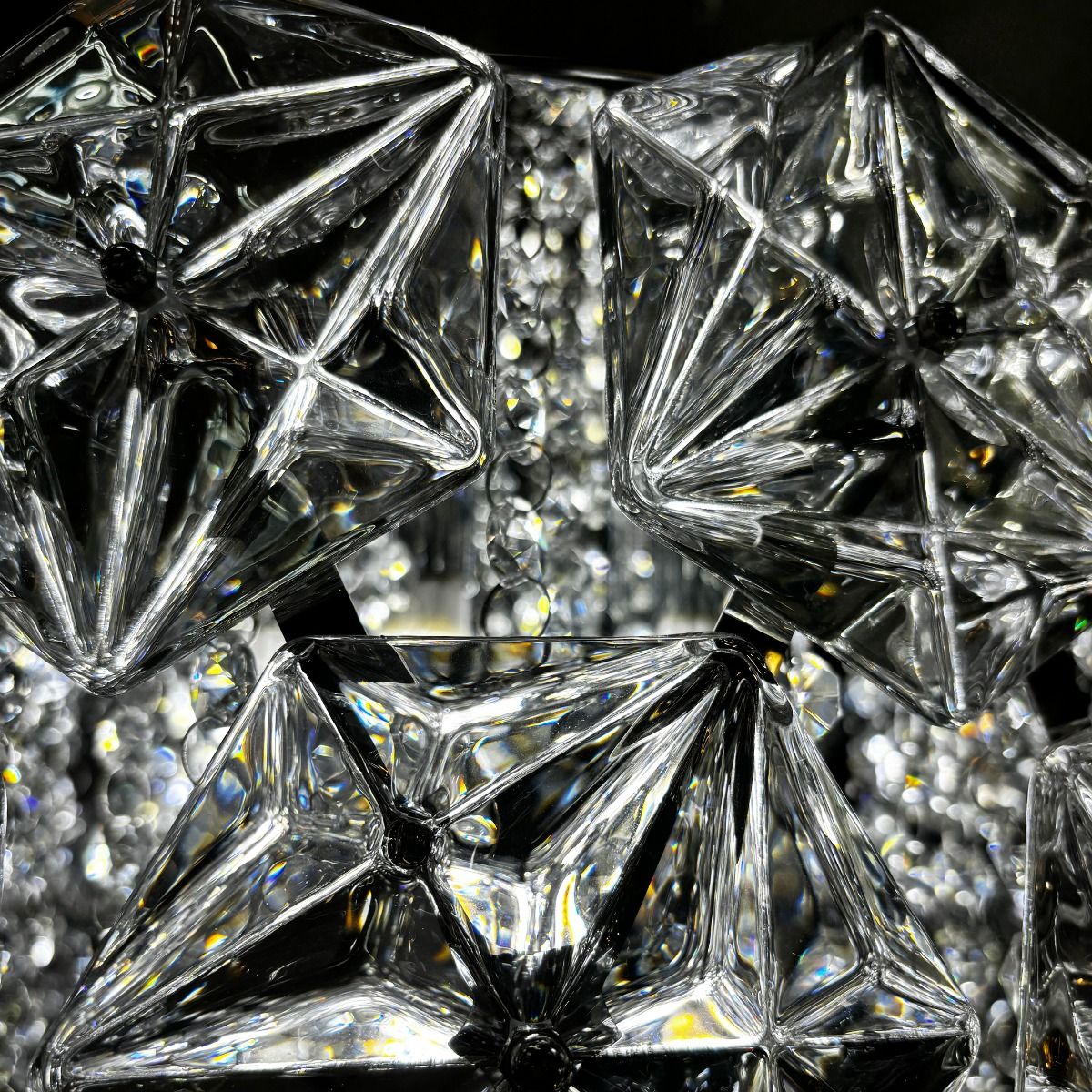 Griestu lampa Davia 21/41/41 cm hroms