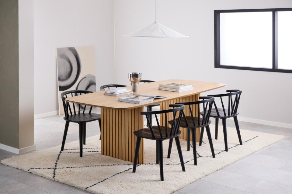 Krēsls Idis 51/51/75 cm melns - N1 Home