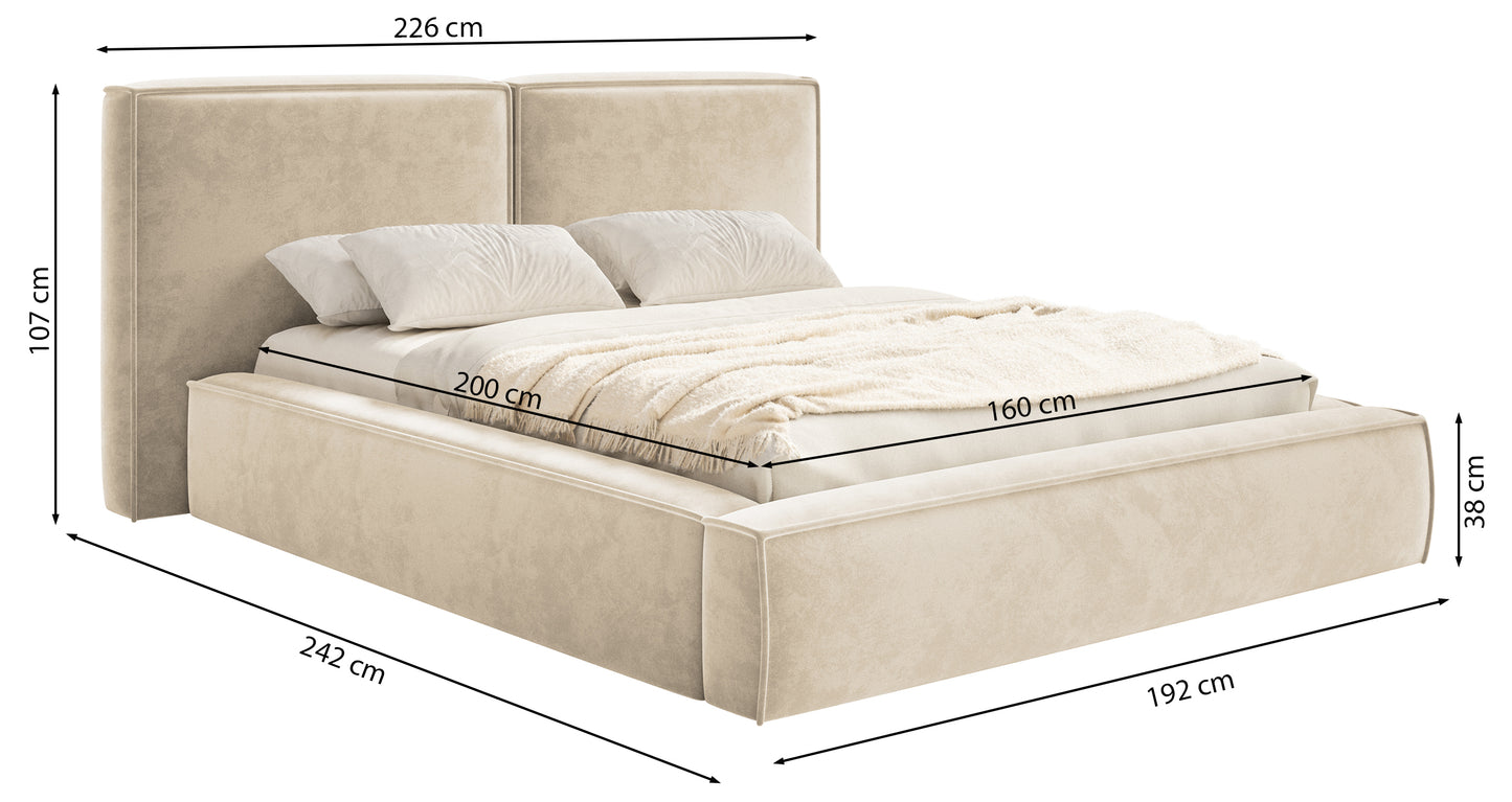 Gulta Tilas 140/160/180/200x 200 cm Quelle 92