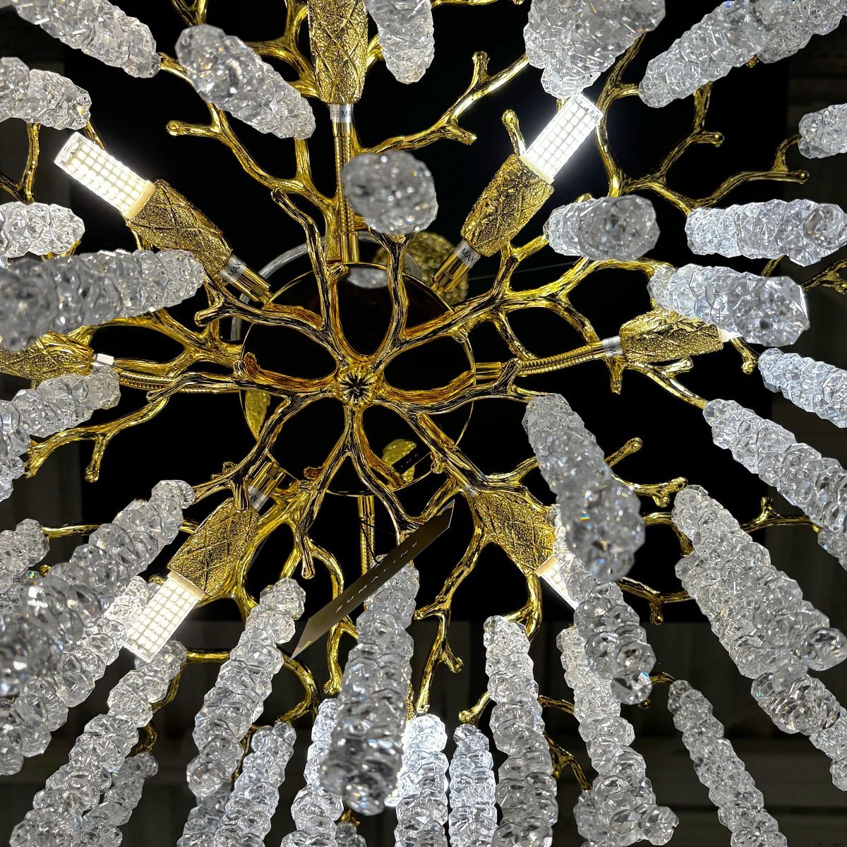 Piekaramā lampa Dujos MD3720-1-EGN 60/150/60 cm zelts