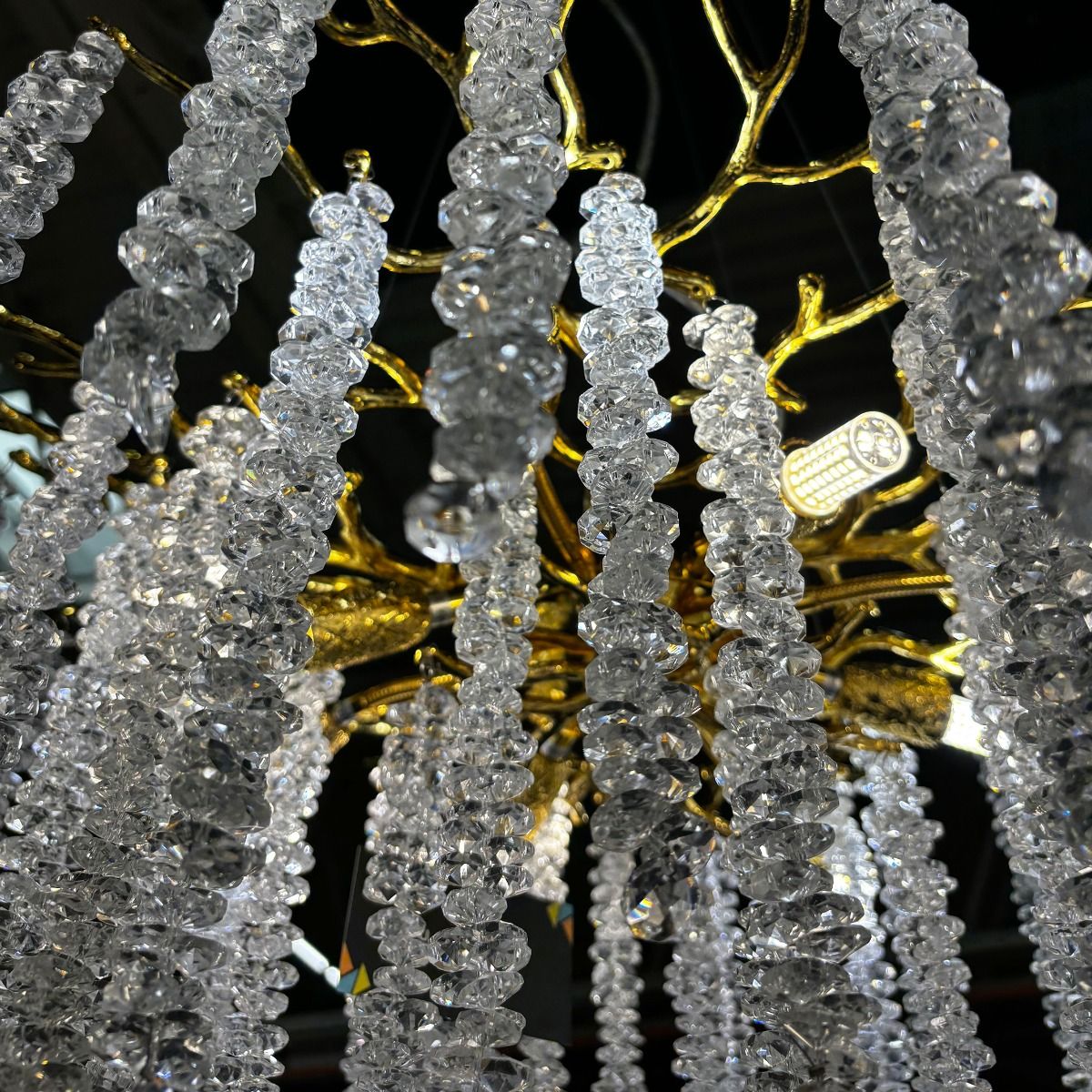 Piekaramā lampa Dujos MD3720-1-EGN 60/150/60 cm zelts