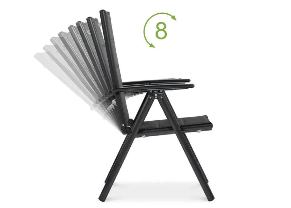 Dārza mēbeles Sidny tumši pelēks/teak - N1 Home