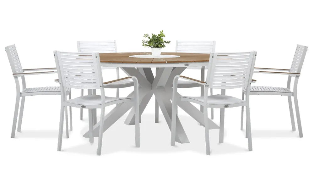 Komlekts Tacos Fi150/6+1 balts - N1 Home