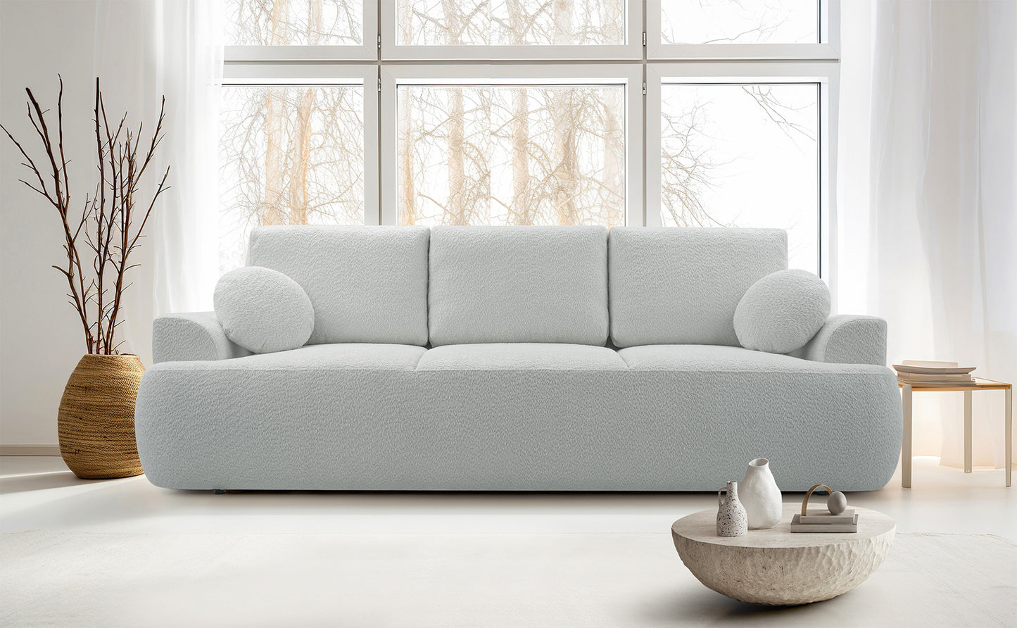 Dīvāns Barlo 94/248/110 cm Coral 85 - N1 Home