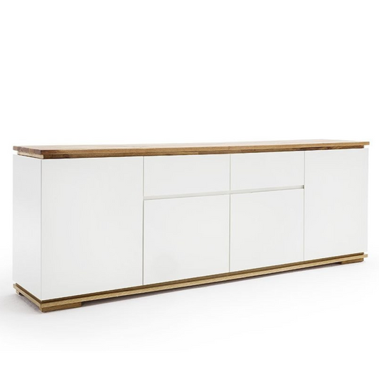 Kumode Brido 182/81/40 cm balts