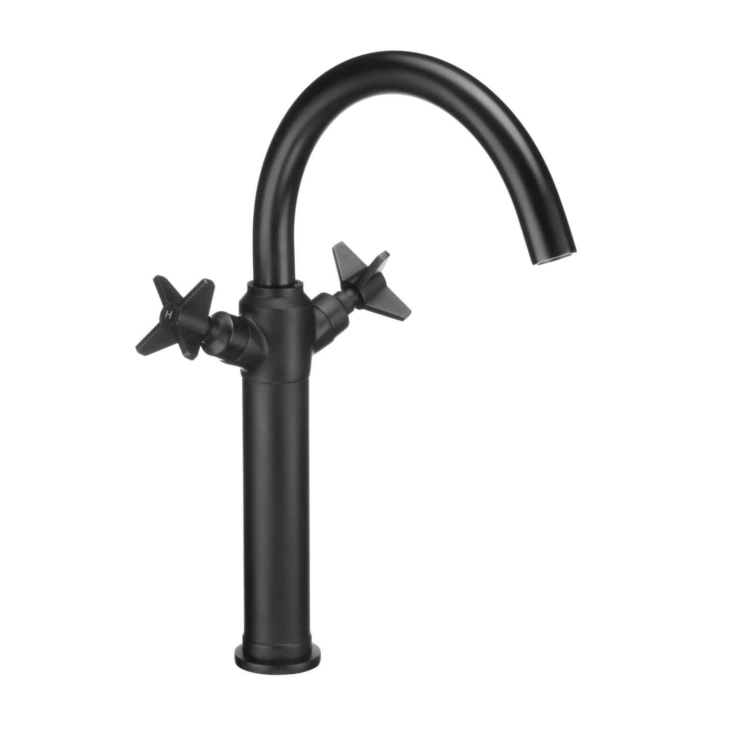 Izlietnes maisītājs, augsts Temisto 354 mm nero - N1 Home